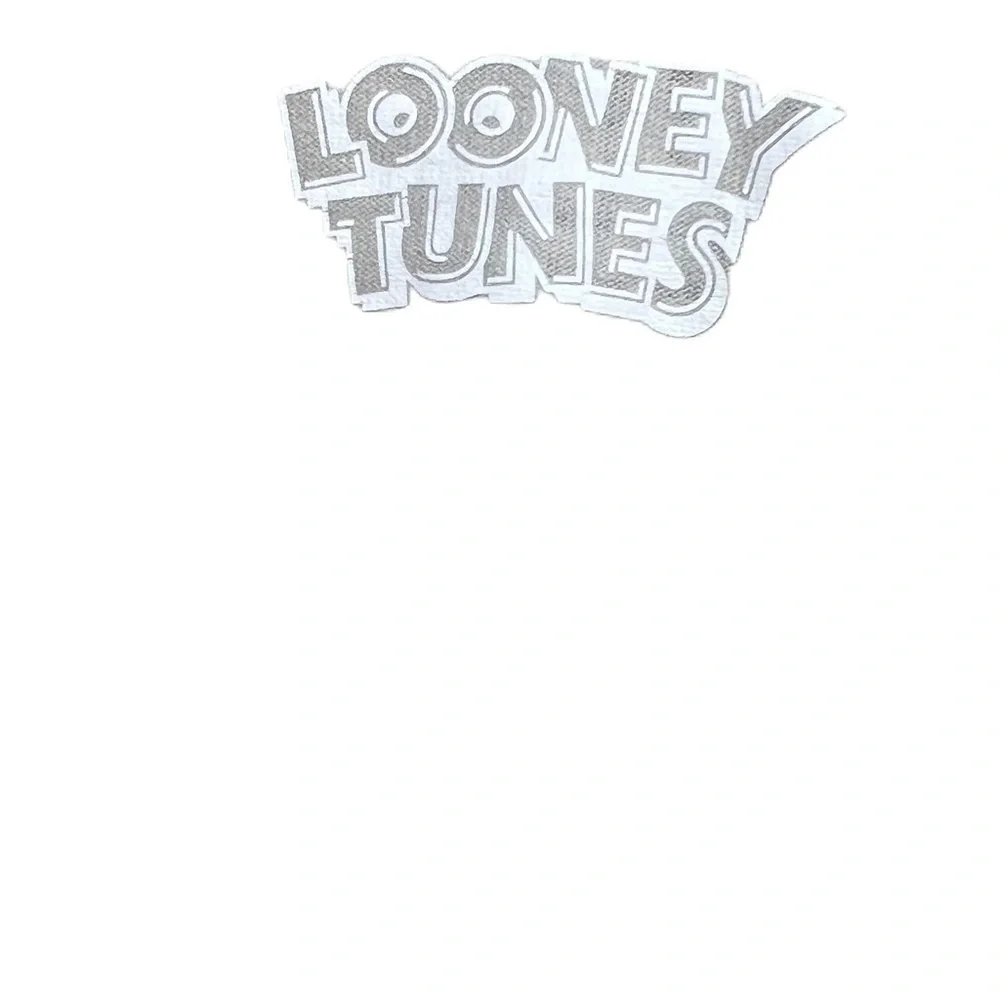 Looney Tunes boys sz M gray short sleeve tee casual fun streetwear graphic class